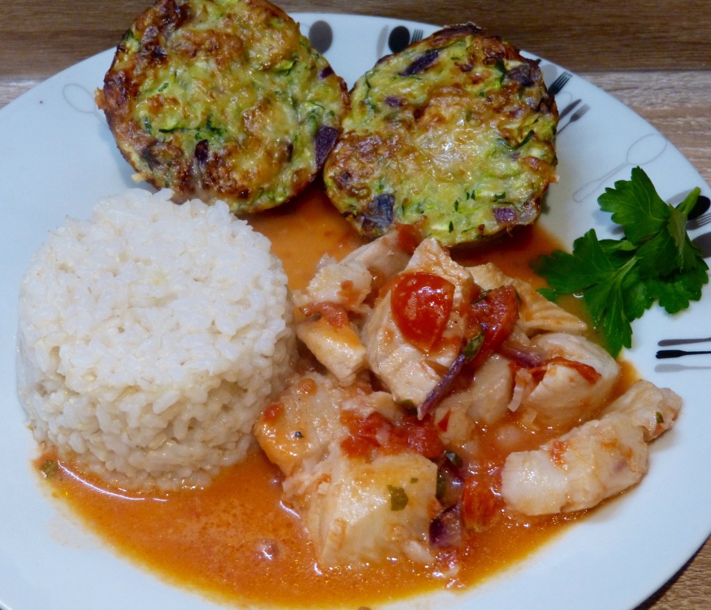 Flétan en sauce coco et agrumes Flétan en sauce coco et agrumes