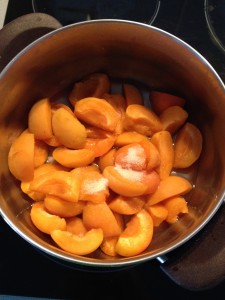 Compotée d'abricots