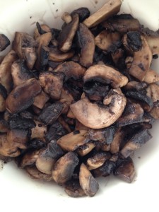 Tarte poulet et champignons