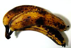 Over ripe banana