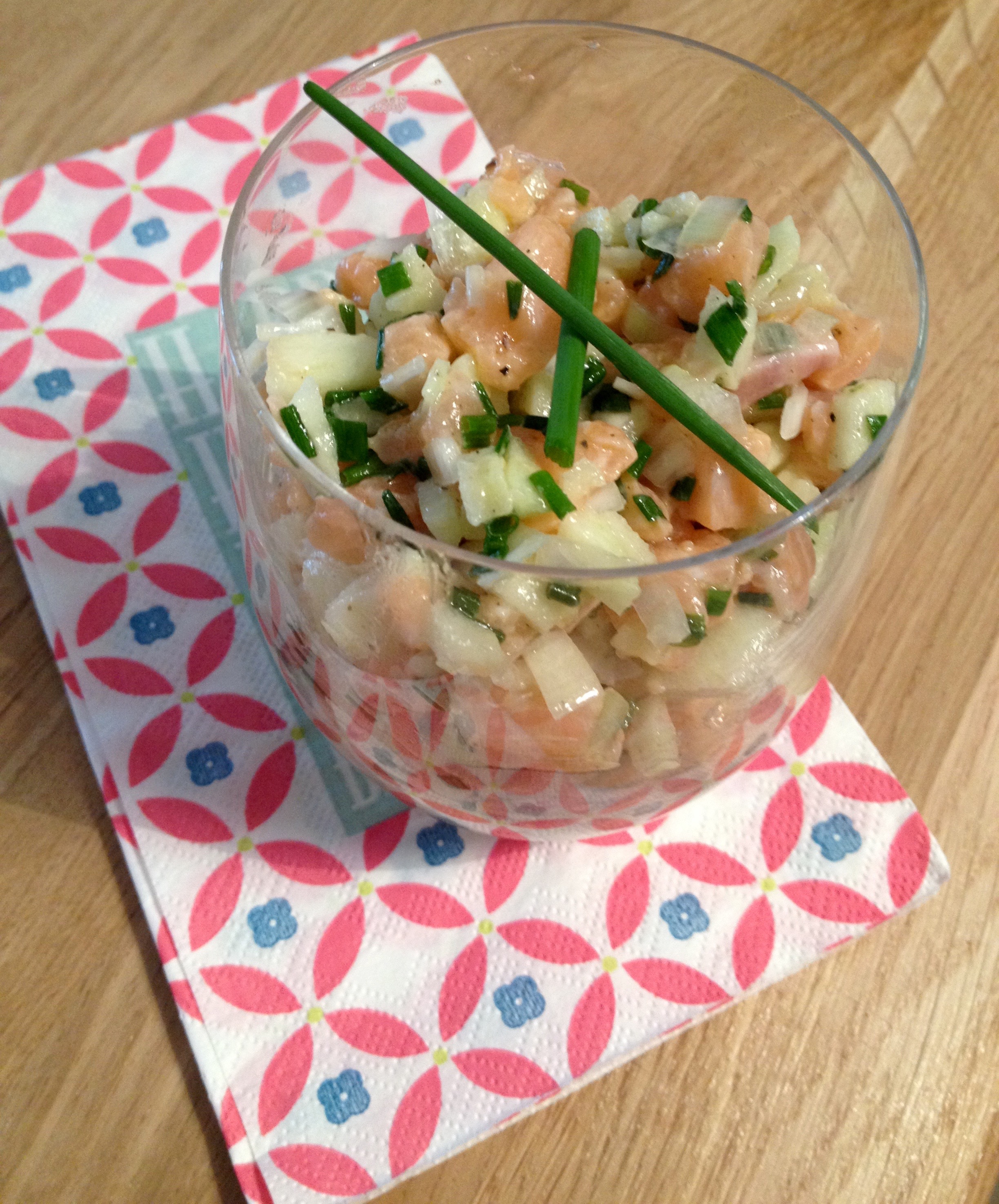 Tartare de saumon