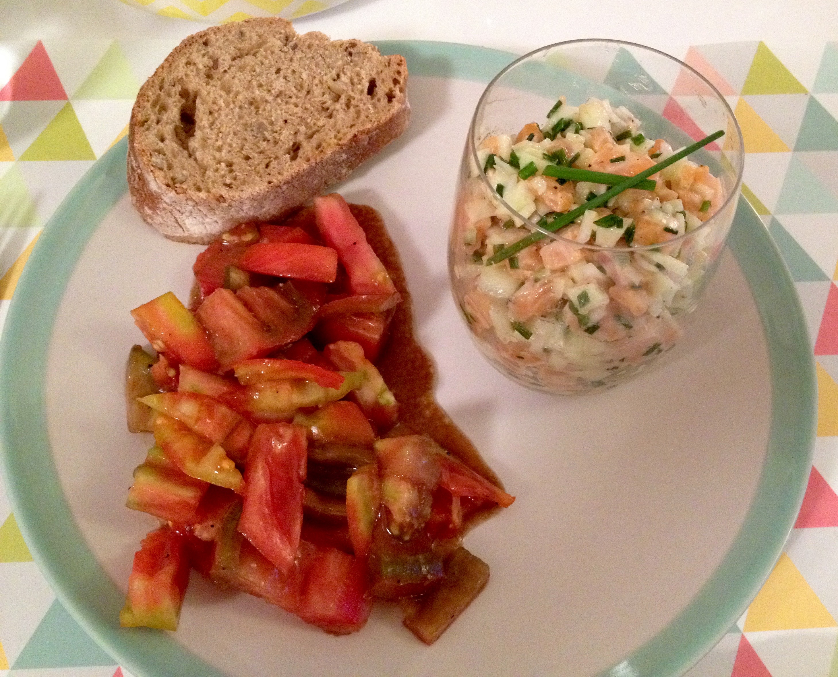 Tartare de saumon
