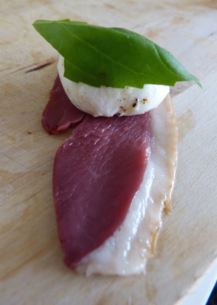 Magret de canard à l'italienne
