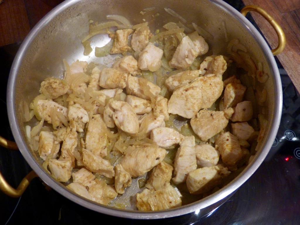 Curry de poulet à la courge butternut