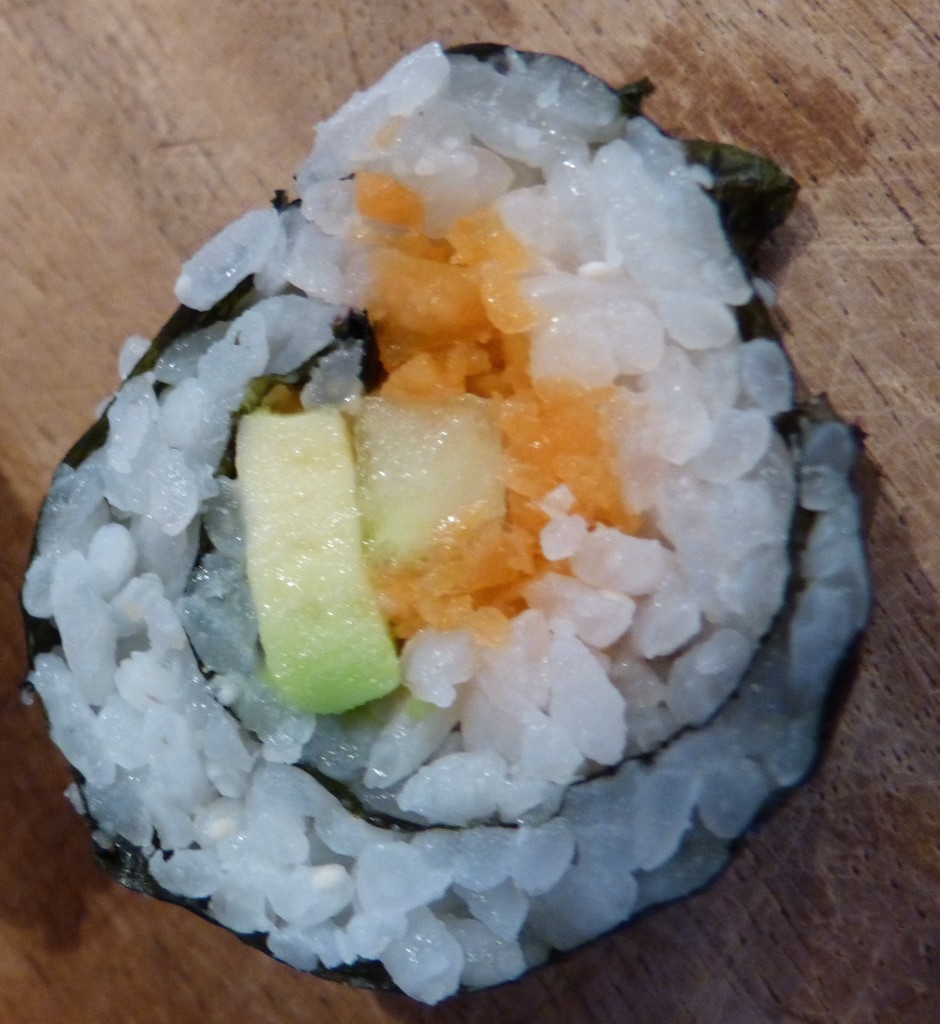 Chirashi façon Burger, sushis et makis