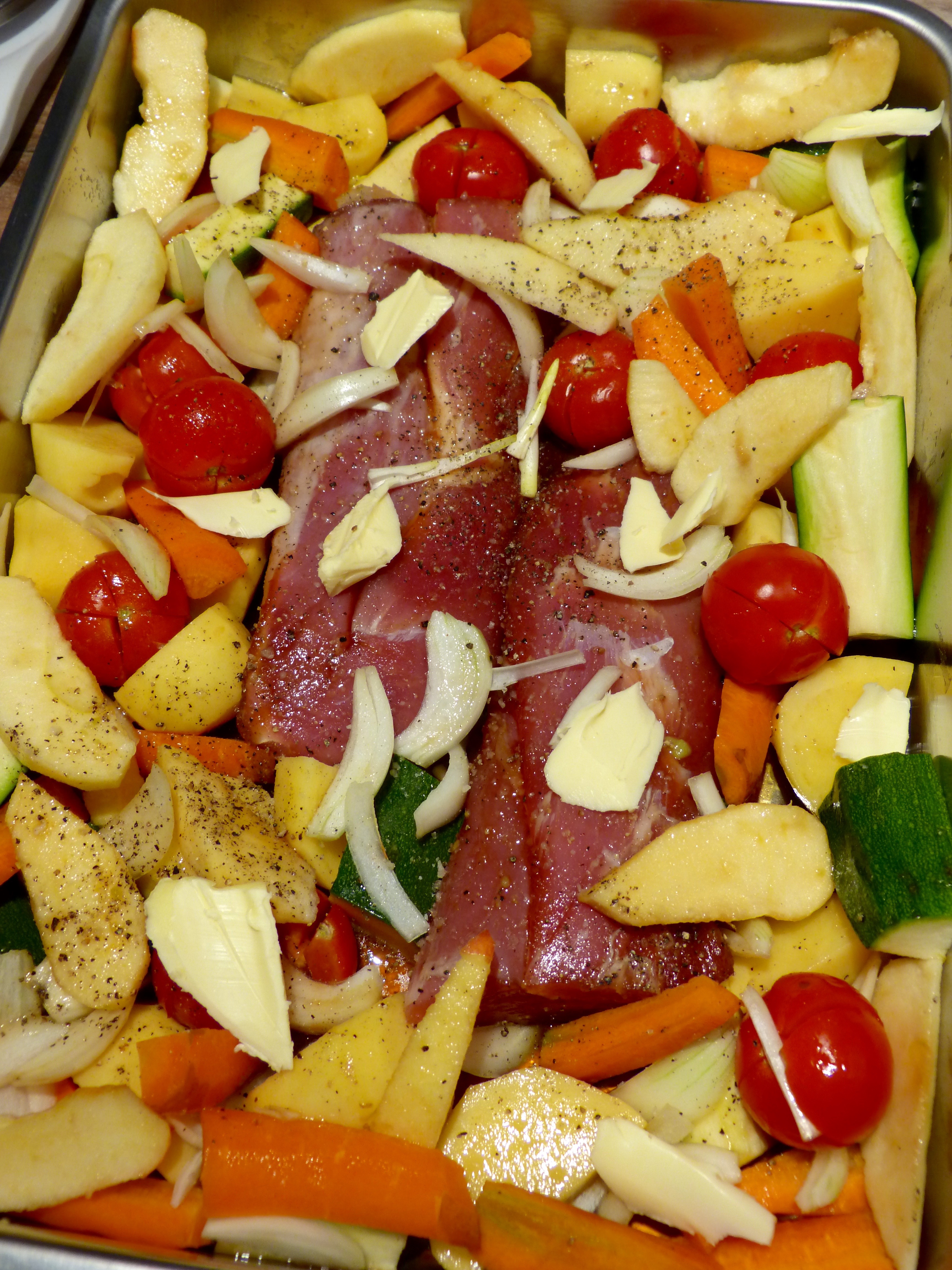 Pork Filet Mignon With Vegetables Un Petit Oiseau Dans La Cuisine