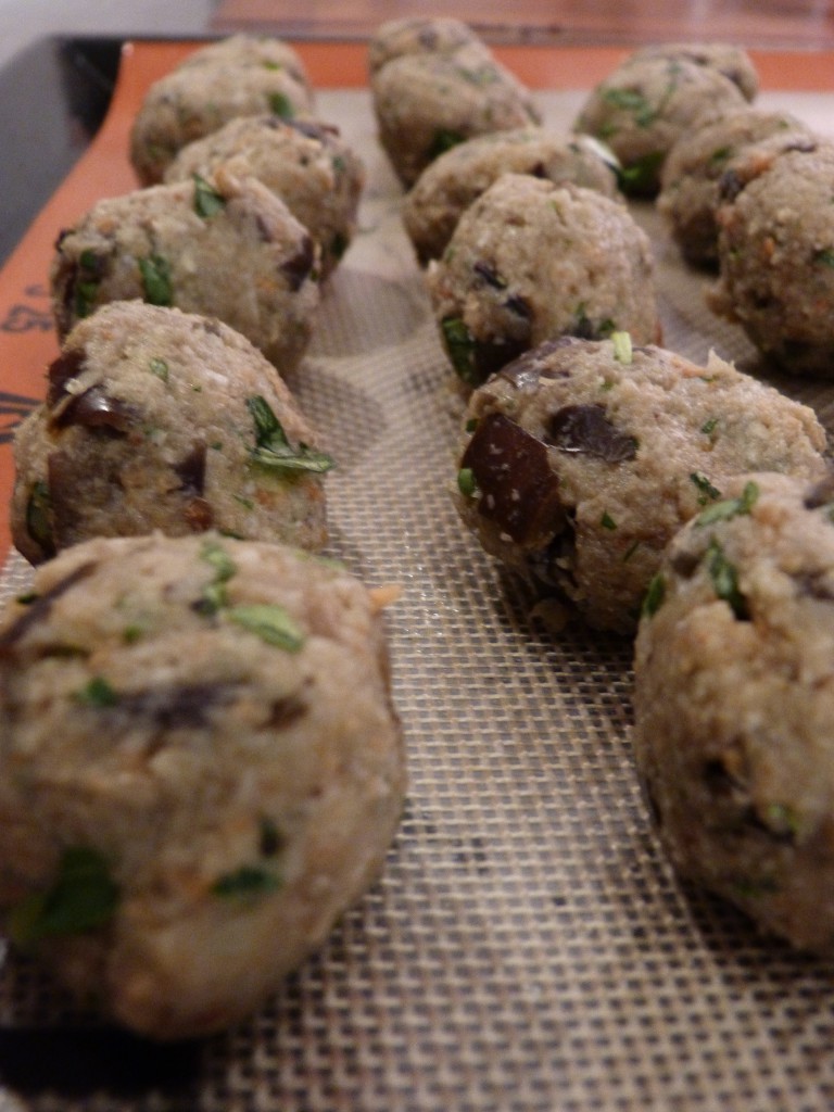 Boulettes d'aubergine