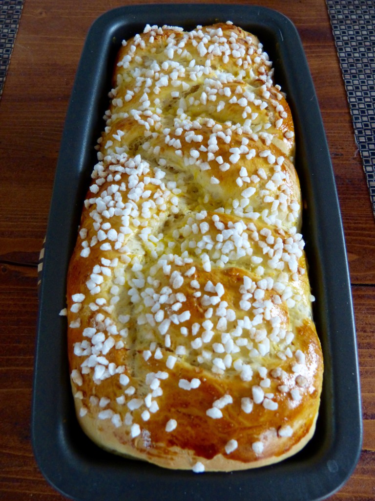 Brioche aux perles de sucre
