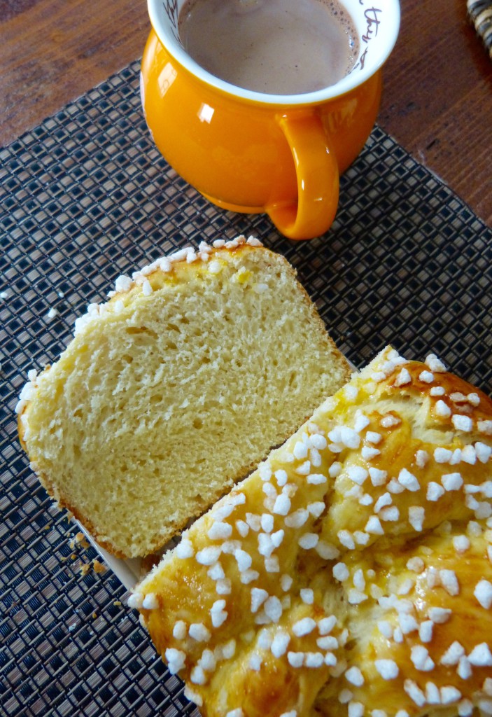 Brioche aux perles de sucre