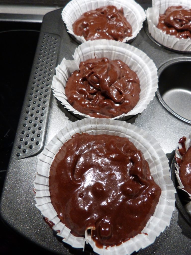 Muffins double chocolat