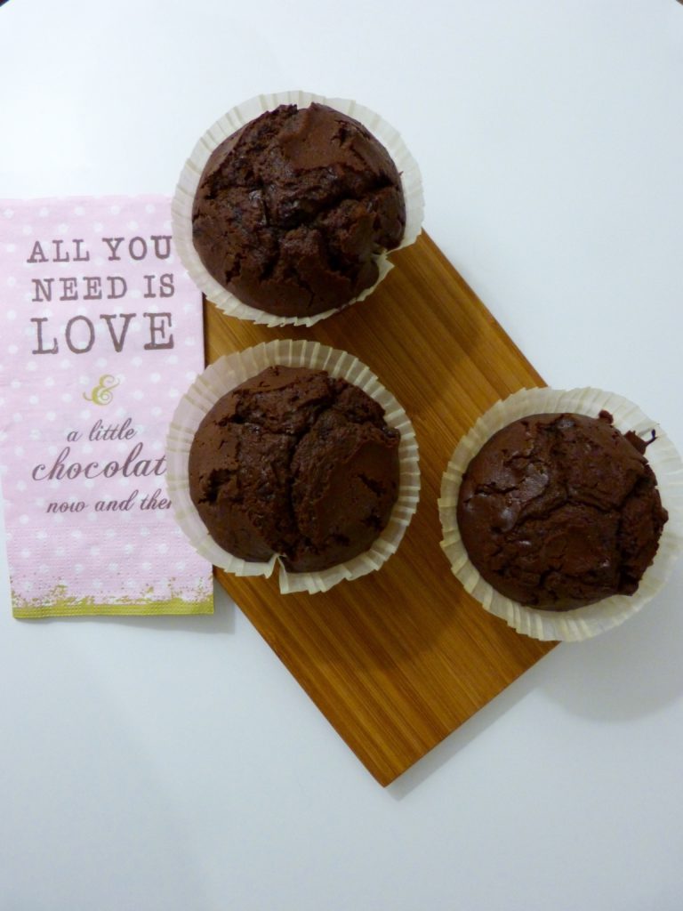 Muffins double chocolat