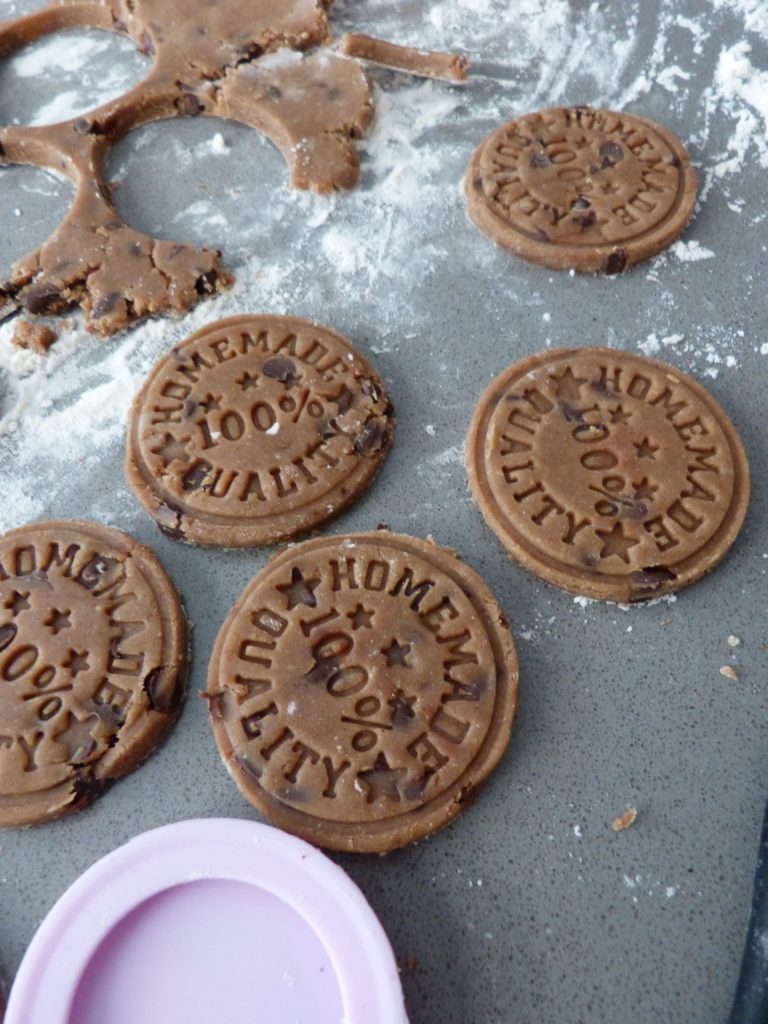 Petits sablés à la farine de châtaigne & pépites de chocolat (GF)