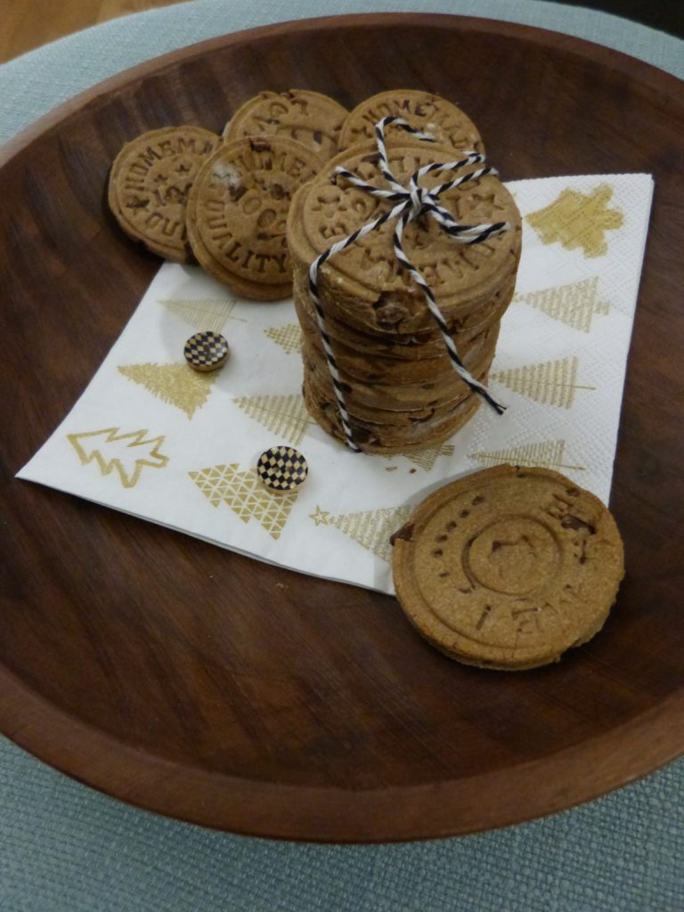 Petit-beurre à la farine de châtaigne & pépites de chocolat (GF)