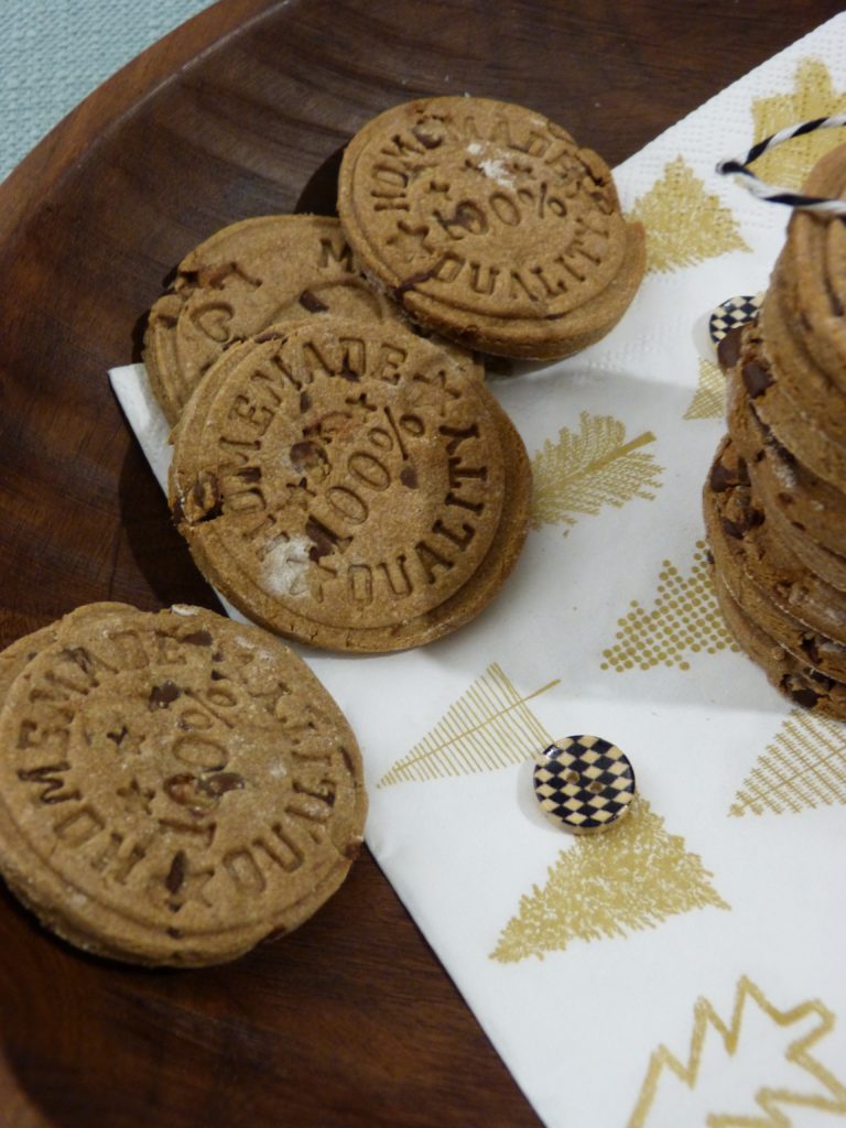 Petits sablés à la farine de châtaigne & pépites de chocolat (GF)